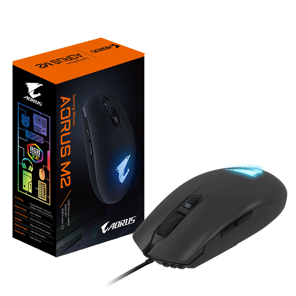 GIGABYTE AORUS M2 mouse Gaming "GM-AORUS M2"