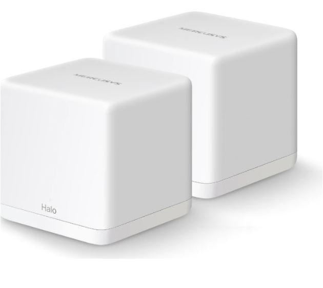 MESH MERCUSYS, wireless, router AC1300, pt interior, 1300 Mbps, port LAN si WAN Gigabit, 2.4 GHz | 5 GHz, antena interna x 2, standard 802.11ac, "Halo H30G(2-pack)"