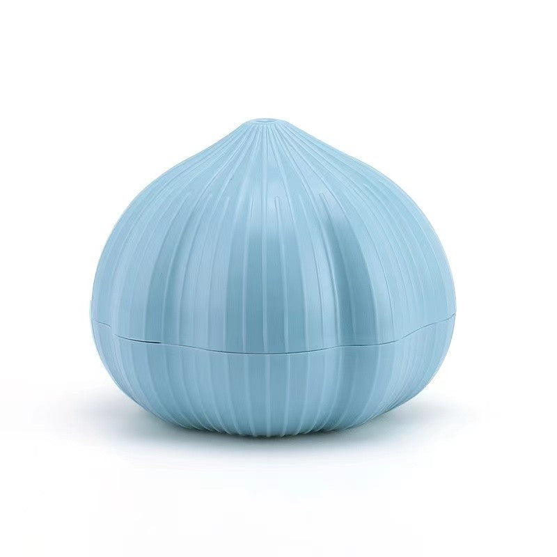 Presa Manuala pentru Usturoi, Model Usturoi, 7 x 7.5 cm, din Plastic, Albastru Deschis
