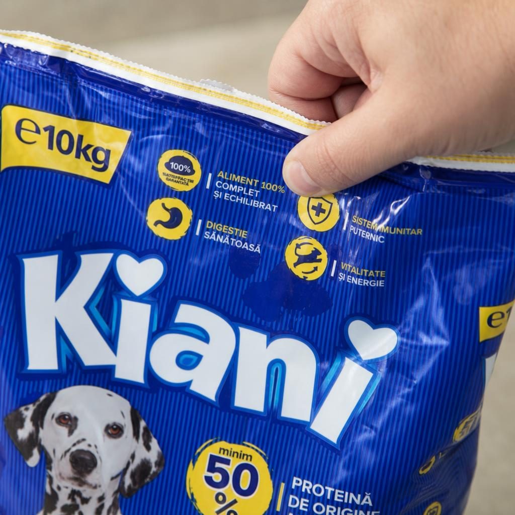 Hrana Uscata pentru Caini, Kiani, 10 kg, Pui