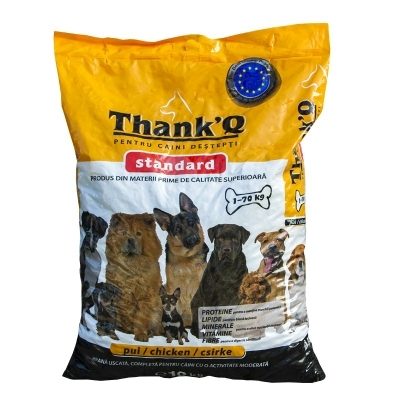 Hrana Uscata, Thank Q, 10 kg Pui Standard