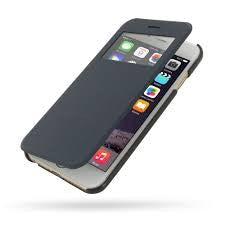 Husa Apple iPhone 6/6S Flip Carte S View Negru Cod Produs FLP015