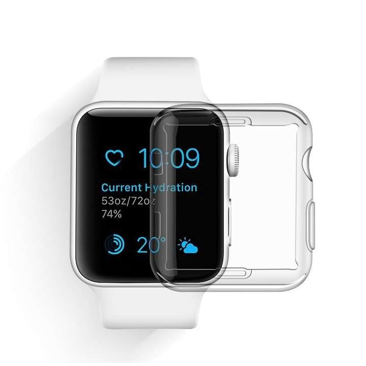 Husa Apple Watch Series 2/3 42 mm Full Tpu 360 Transparent