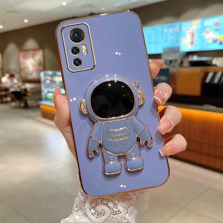 Husa de Protectie 2 in 1, Husa de Protectie pentru Honor 70, Model Astronaut, Husa cu Suport, din TPU, Albastru