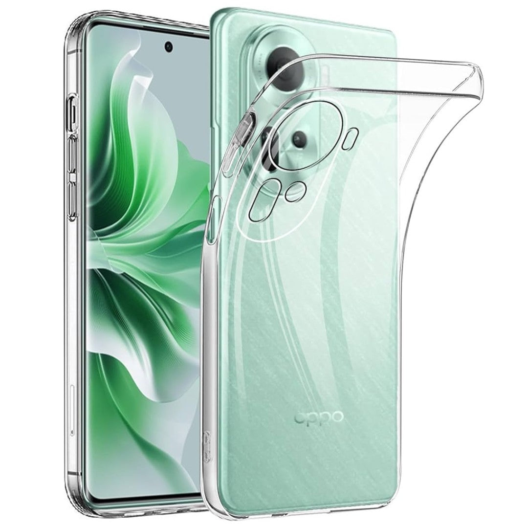 Husa Telefon, Compatibila Oppo Reno 11F, Carcasa TPU, Protectie Camere, 1.5 mm, Transparent