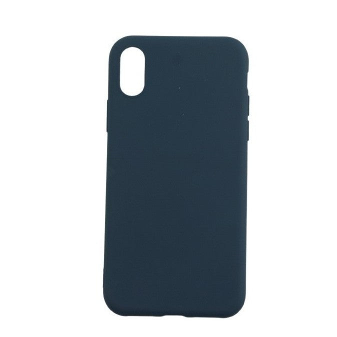 Husa de protectie compatibila cu Samsung Galaxy A12 Matte Tpu Albastru inchis