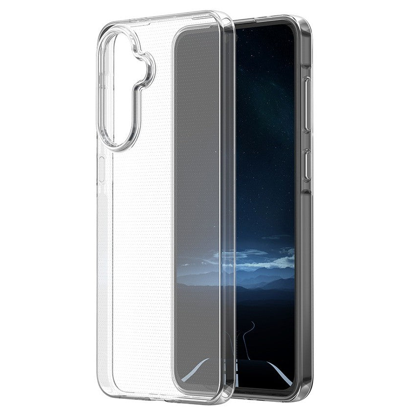 Husa Telefon, Compatibila Samsung Galaxy S23FE, Protect Plus TPU, 0.8-0.9 mm, Transparent