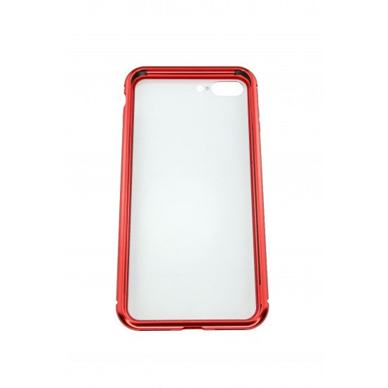 Husa de protectie Magnetic 360 pentru Apple iPhone 7, Rosu