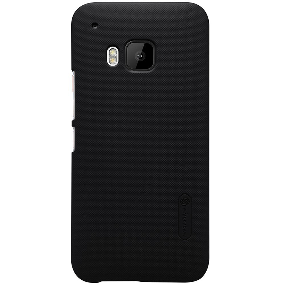 Husa HTC One M9 Nillkin Frosted Shield Negru + Folie de protectie