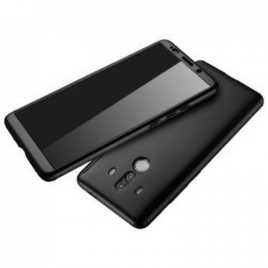 Husa Huawei Mate 10 Pro Full Cover 360 Albastru + Folie de protectie