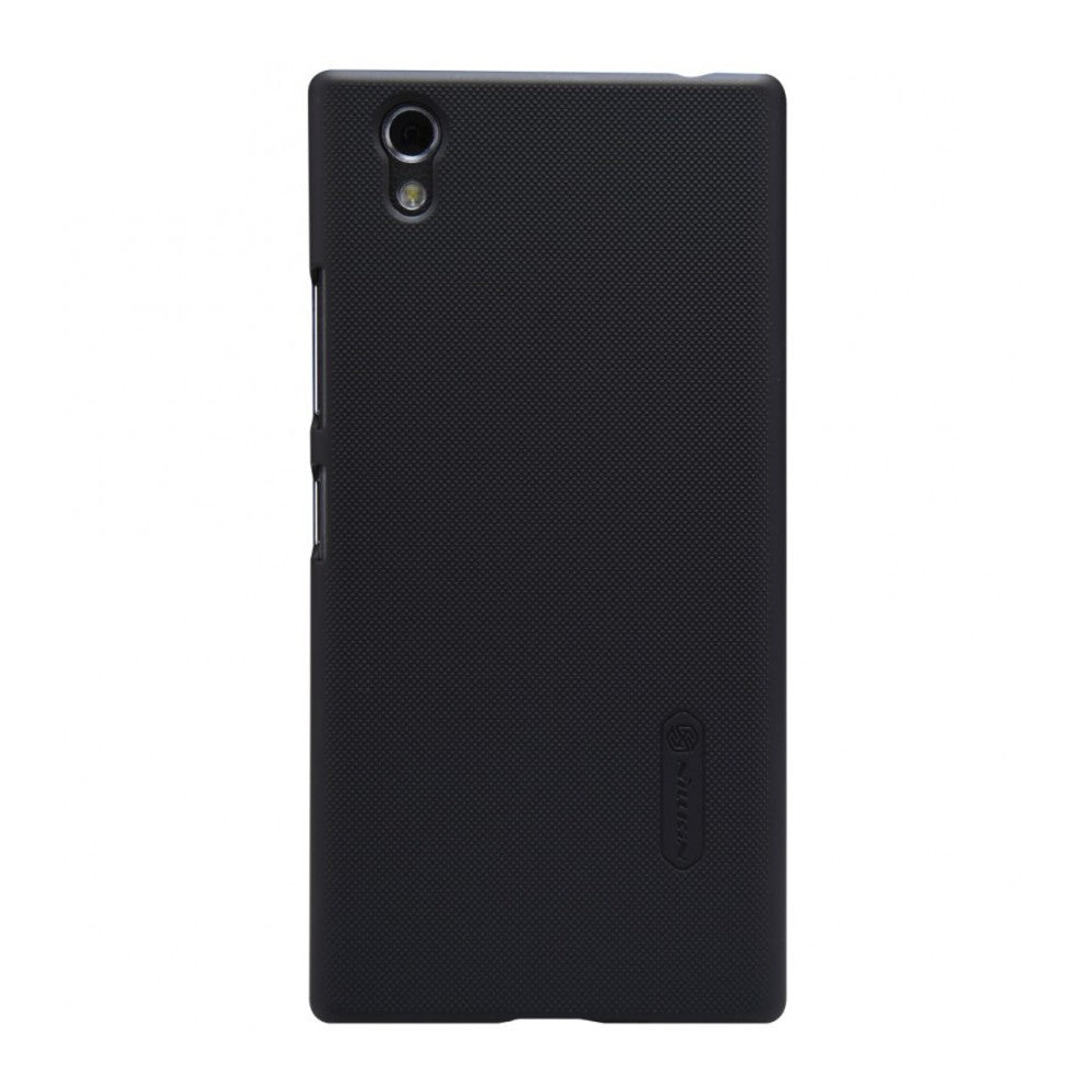 Husa Lenovo P70 Nillkin Frosted Shield negru + Folie de protectie