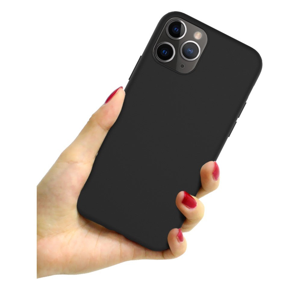Husa protectie compatibila cu Samsung A03s Matte Tpu Negru Mat