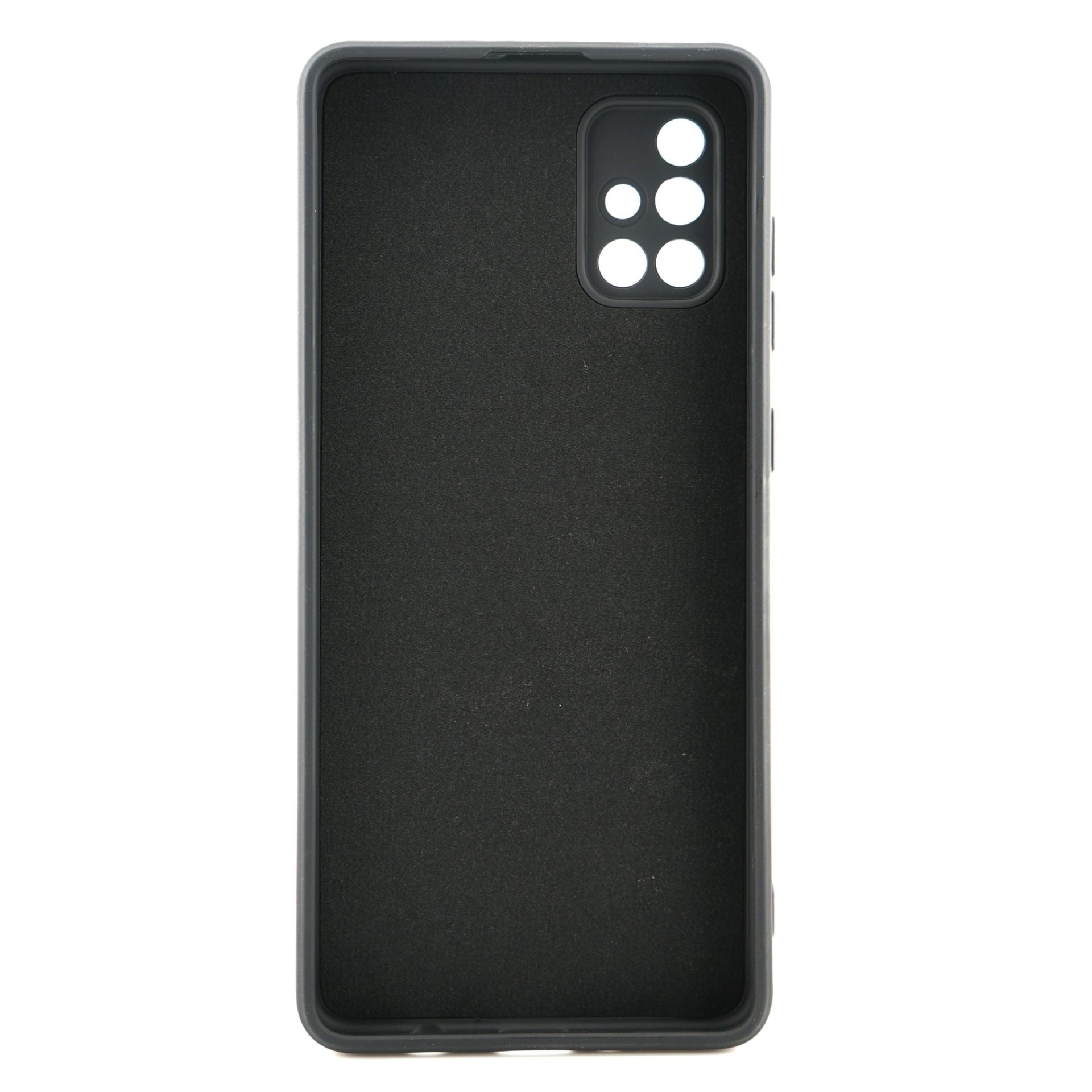 Husa protectie compatibila cu Samsung Galaxy A71 Matte Tpu Negru