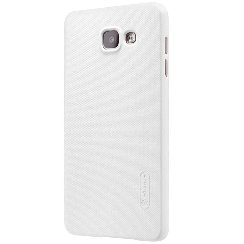 Husa Samsung Galaxy A3 2015 Nillkin Frosted Shield Alb + Folie de protectie
