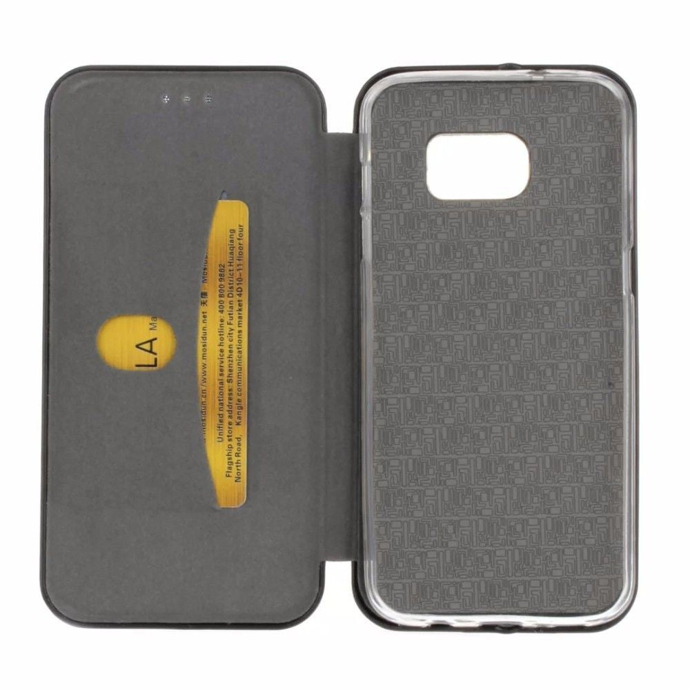 Husa de protectie compatibila cu Samsung Galaxy S7 Magnet Book Case Negru