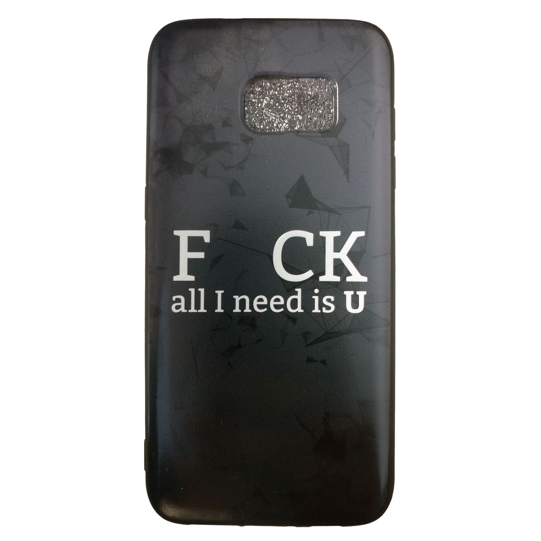 Husa Samsung S7 Edge Multicolor Mesaj Fcuk