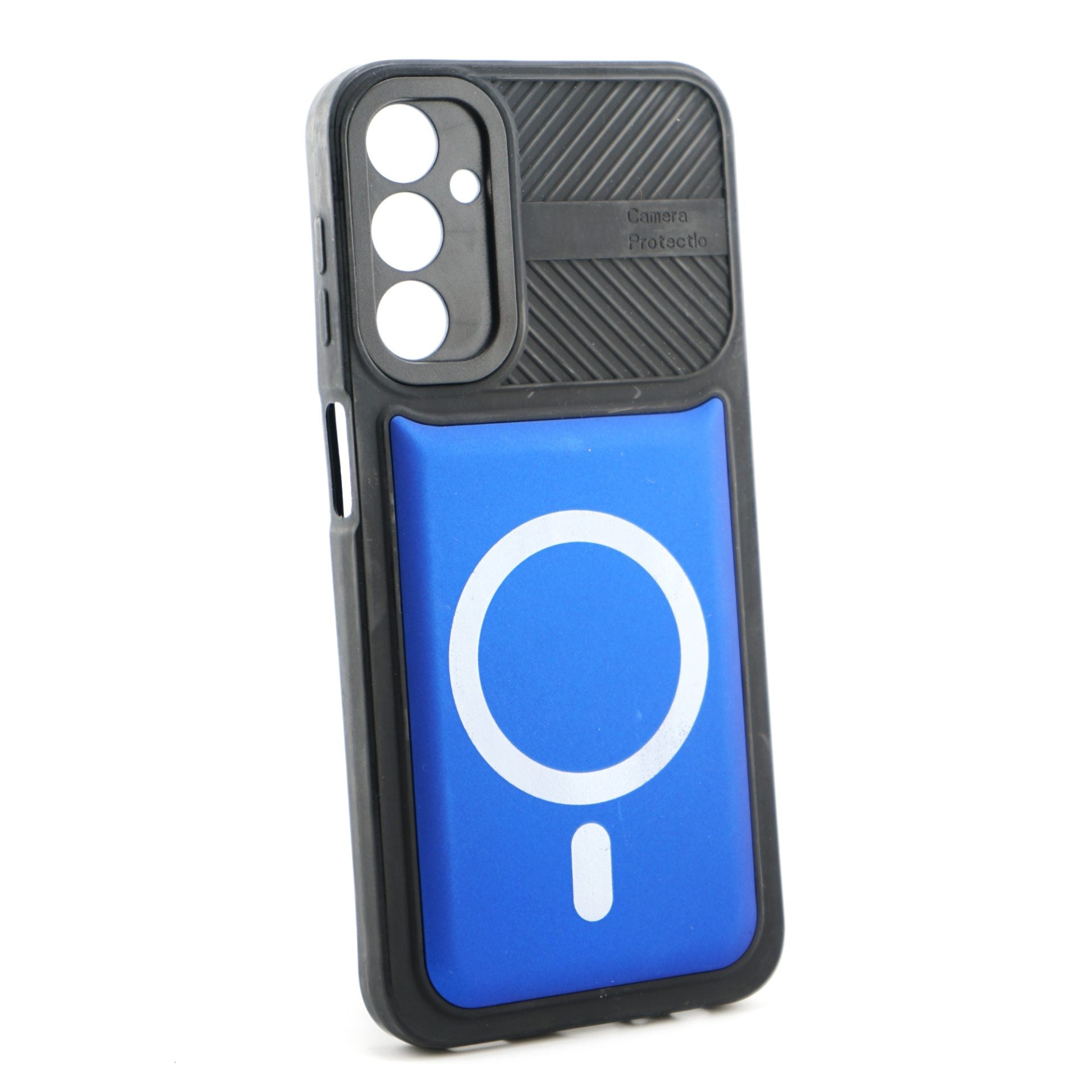 Husa Urban Armor pentru Samsung Galaxy A24 4G, Suport Auto Magnetic, Protectie Antisoc, Albastru