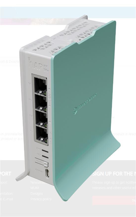 MIKROTIK L41G-2AXD WIRELESS GB ROUTER "L41G-2AXD"
