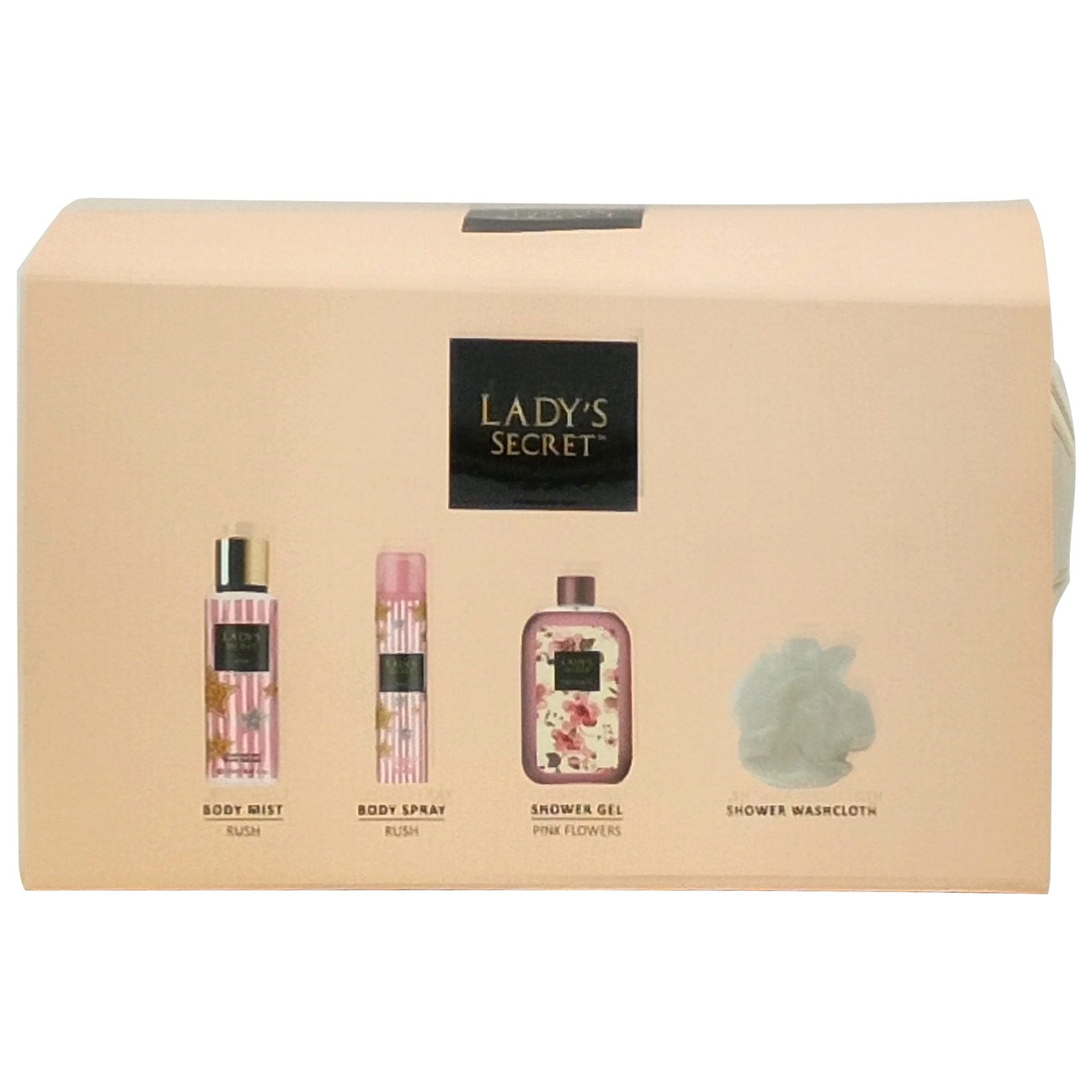 Lady's Secret Borseta Cadou, Gel de Dus 250, Bodymist250, Bs75 Rush