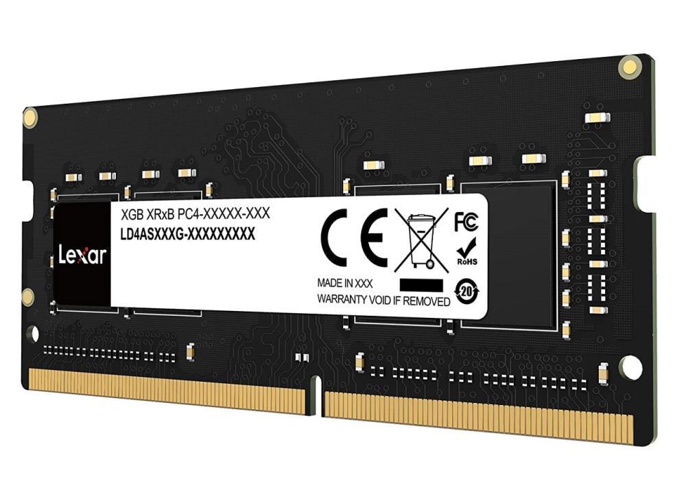 NB MEMORY 16GB PC25600 DDR4/SO LD4AS016G-B3200GSST LEXAR "LD4AS016G-B3200GSST"