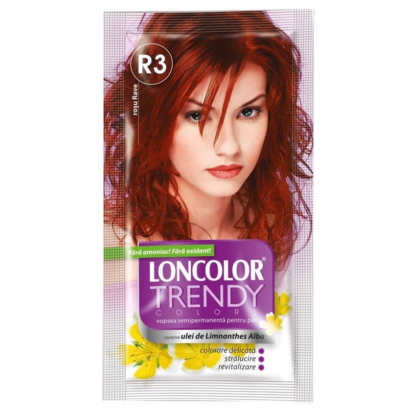 Loncolor Trendy Nuantator R3 Rosu Rave 2 X 25 ml