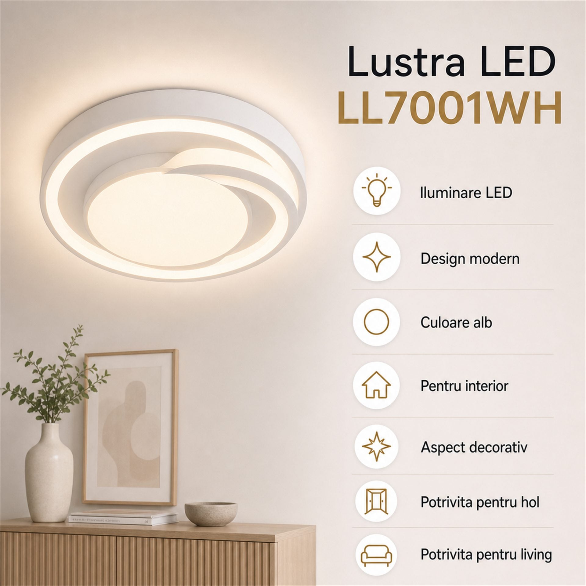 Lustra LED