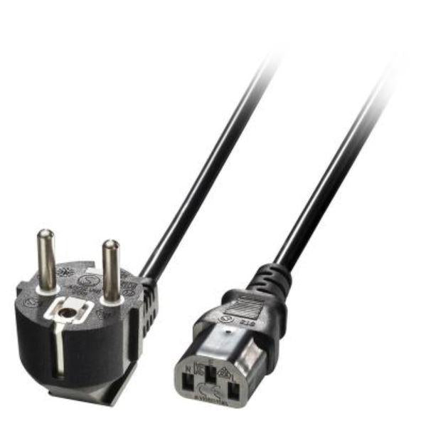 Cablu alimentare Schuko Lindy IEC C13 2m, "LY-30335"