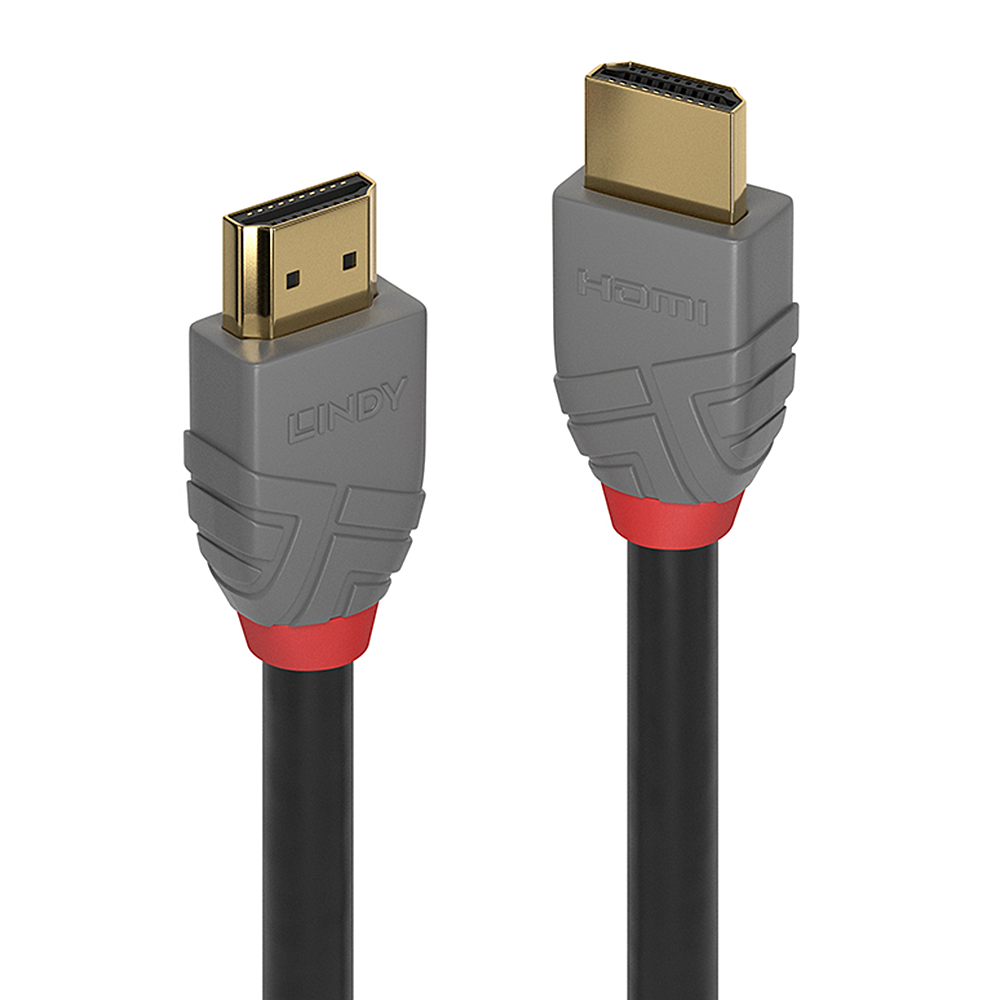 Cablu Lindy 0.5m High Speed HDMI, Anthra "LY-36961"