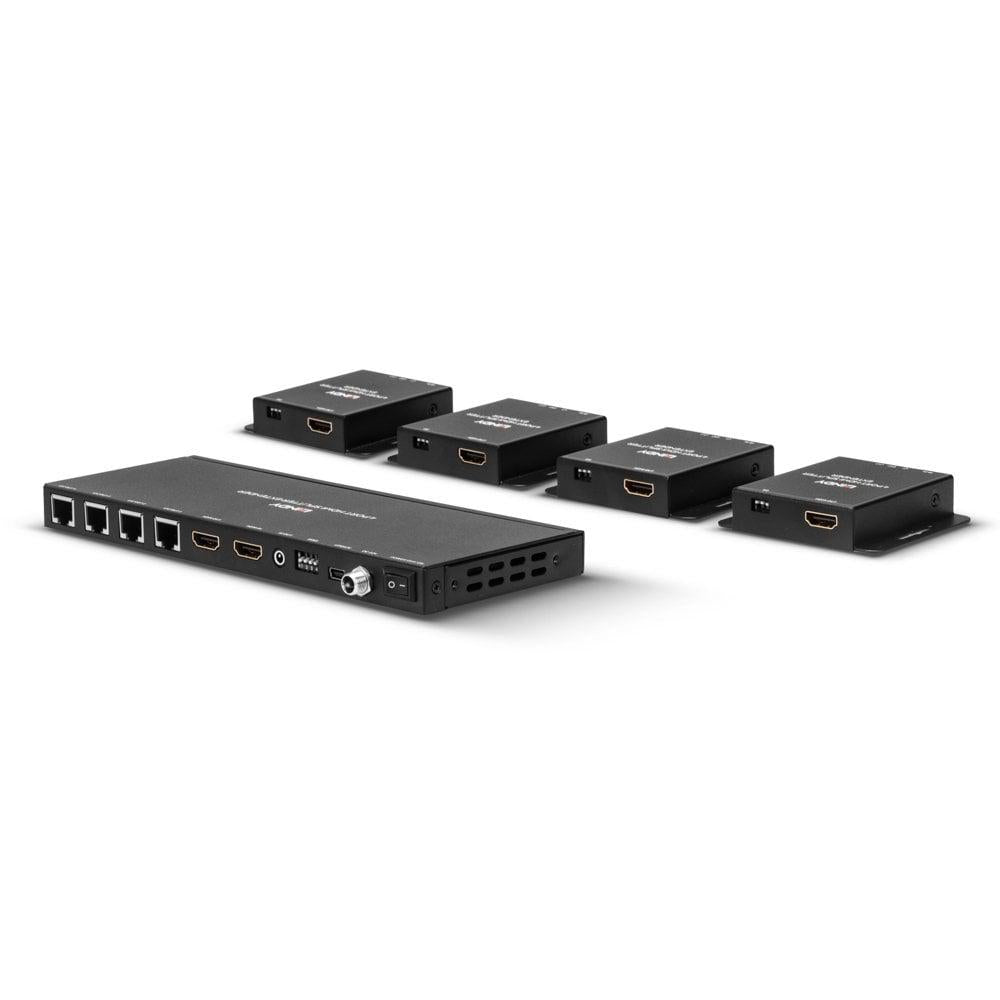 Lindy 50m Cat.6 4 Port HDMI & IR Extende, "LY-38155"