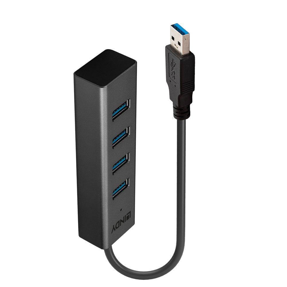 HUB USB Lindy 4 Port USB 3.0 "LY-43324"