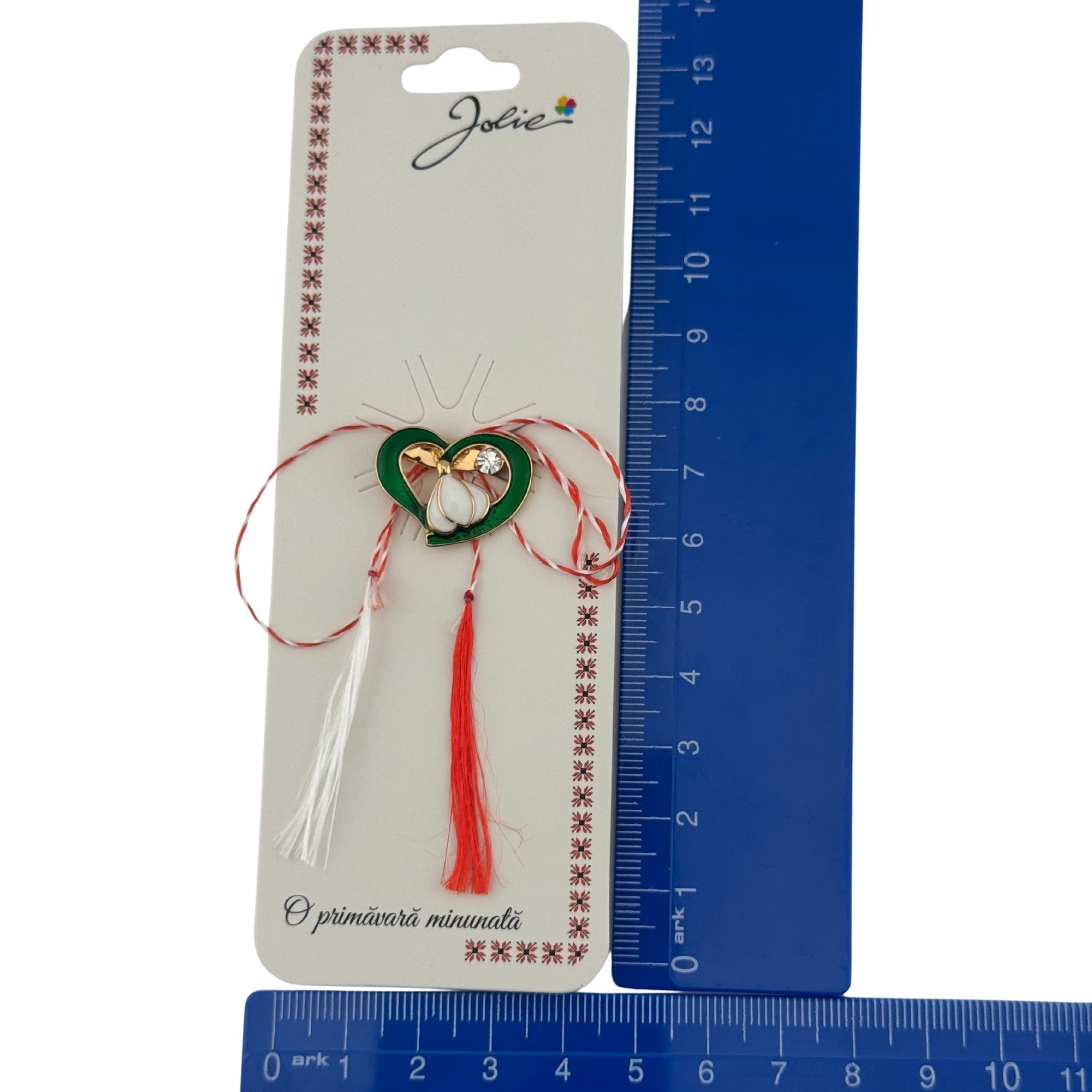 Martisor Brosa Primavara, Material Metal, Ambalaj Carton si Opp, Dimensiune Brosa aproximativ 2 - 3 cm, Model Traditional Ghiocel