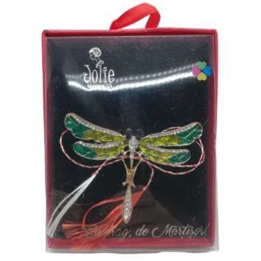 Martisor Brosa VINTAGE V2 Libelula 8cm x 10cm