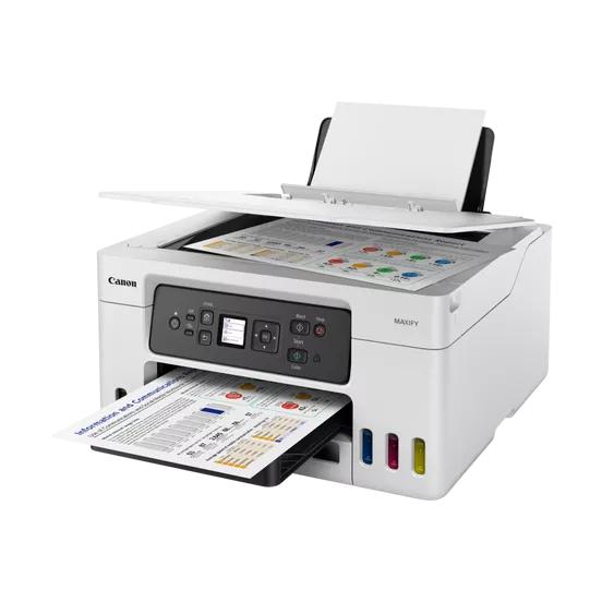 Multifunctional Inkjet CISS Color Canon GX3040, A4, Functii: Impr.|Scan.|Cop.|Cloud, Viteza de Printare Monocrom: 18ipm, Viteza de printare color: 13ipm, Conectivitate:USB|WIFI, Duplex:Da, ADF:Nu, 33000pag max /luna, (incl.TV 11lei) "5777C009AA"