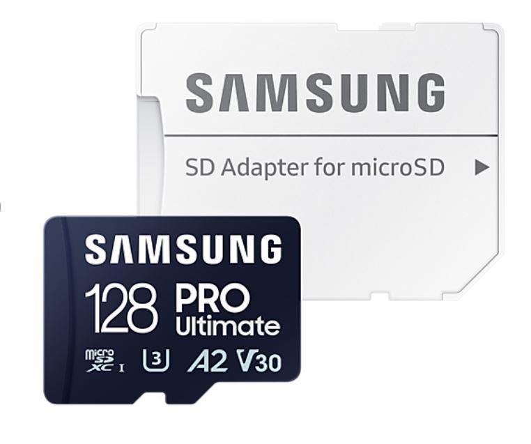 MEMORII. SD CARD Samsung Pro Ultimate MicroSD 128GB "MB-MY128SA/WW"