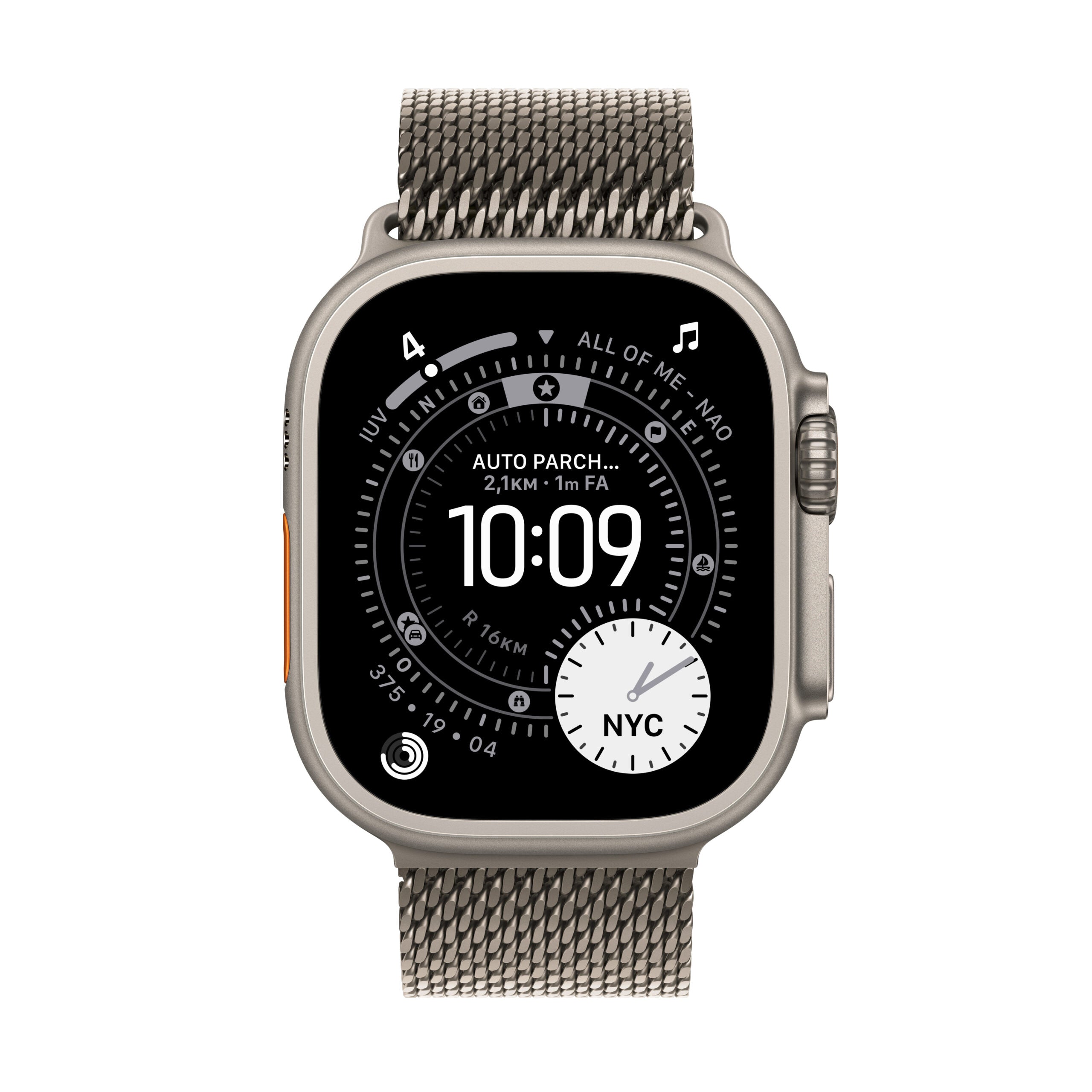 AW U3 49 Nat Titan Milanese Medium "MEWY4QP/A"