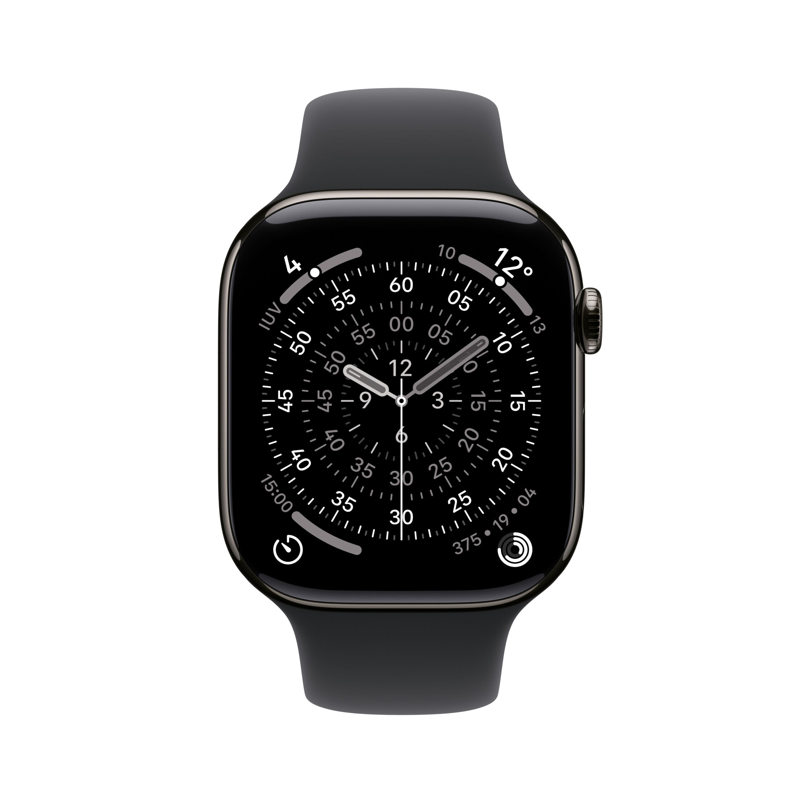 AW S11 46 Cel Slate Titan Black Band M/L "MFD24ET/A"