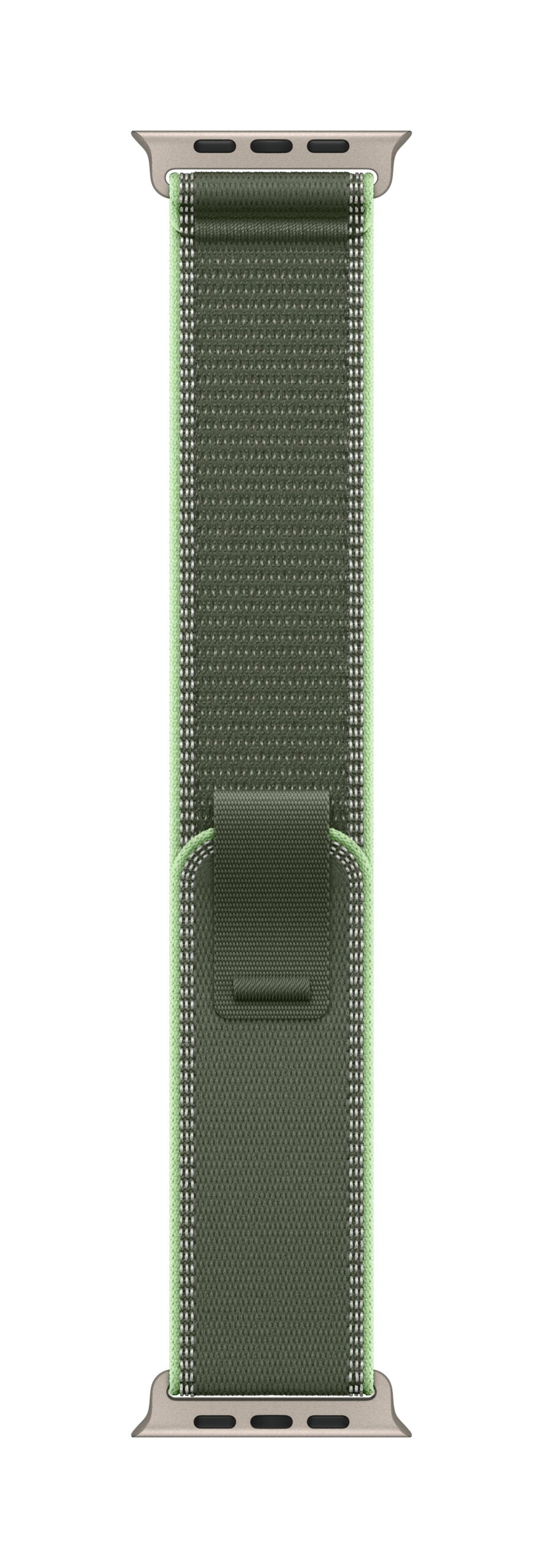 AW BAND 49MM TRAIL GN/NEON NAT TITAN S/M "MFT44ZM/A"