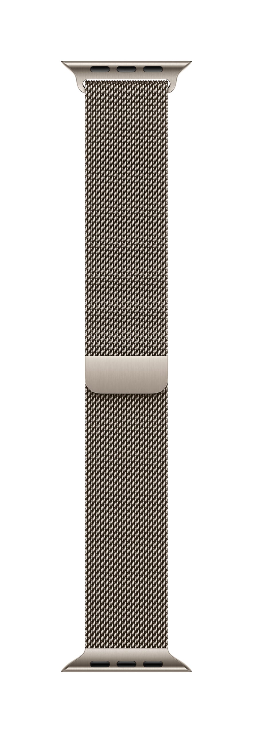 AW BAND 46MM MILANESE NATURAL M/L "MGJ34ZM/A"