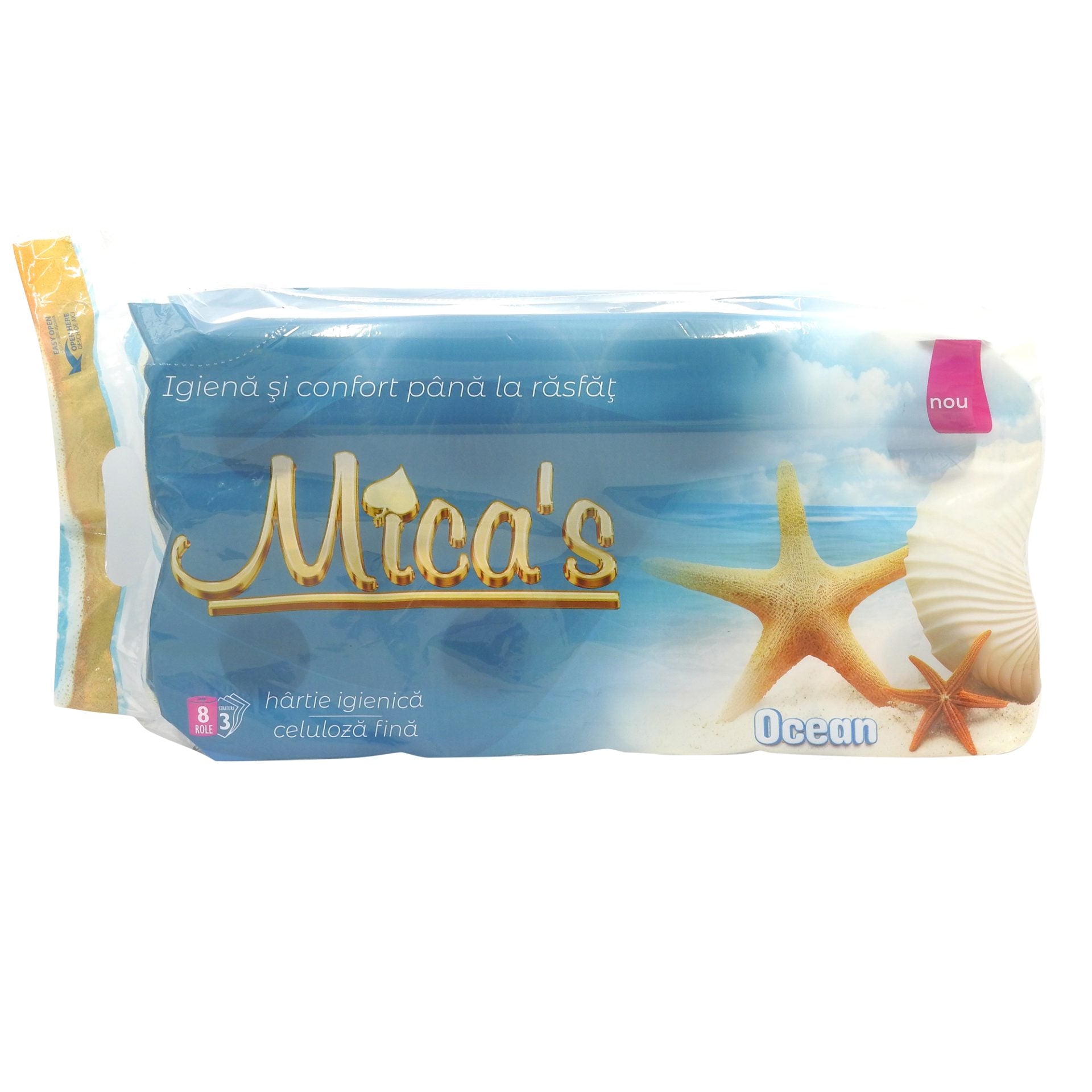 Micas Hartie Igienica 8ROLE 3STR Ocean