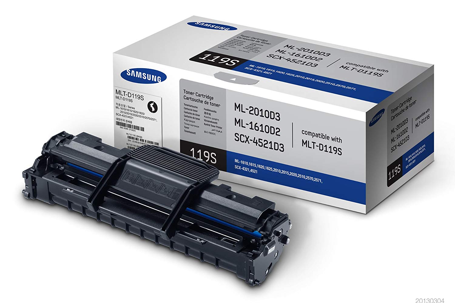 Toner WB Black, ML-1610D2/MLT-D119S-WB, compatibil cu Samsung ML-1610|1615|2010|2015|2510|2570|2571|SCX-4521|4321|Dell 1100|1110|Xerox Ph 3117|3124|3122|3125, 2K, , "ML-1610D2/MLT-D119S-WB"