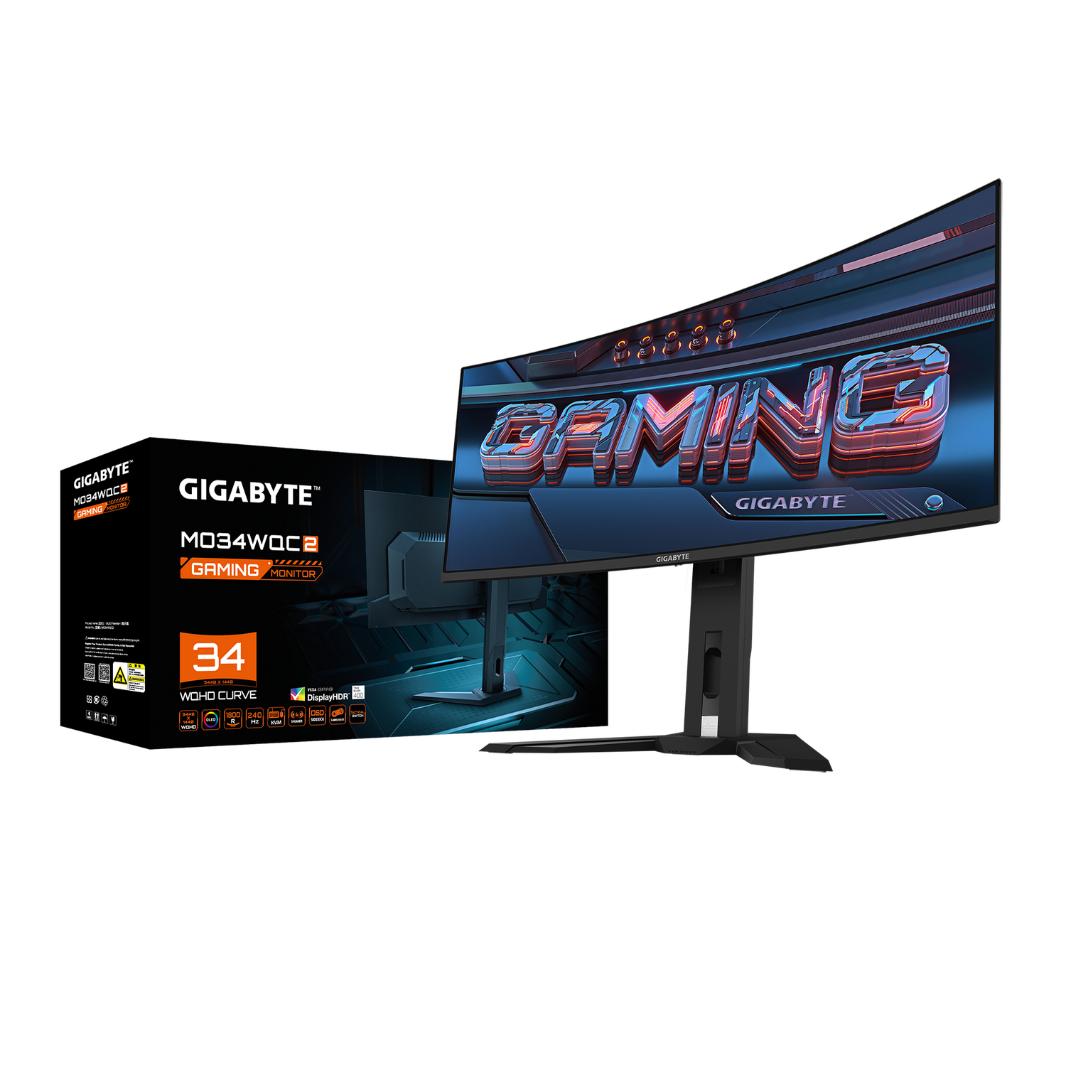 Monitor GIGABYTE MO34WQC2 "MO34WQC2"