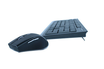 MediaRange Wireless keyboard and 5-button optical mouse set, QWERTY (UK), black "MROS104-UK"