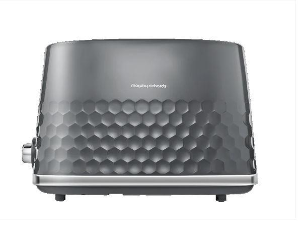 TOASTER HIVE 2-SLICE/GREY MUC-TH22G MORPHY RICHARDS "MUC-TH22G"