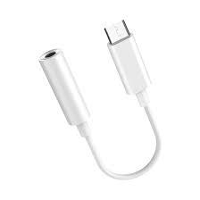 CABLU adaptor audio smartphone Apple, USB Type-C (T) la Jack 3.5 mm (M), cauciuc, lungime 0.1 m, alb, "mw2q3zm/a"