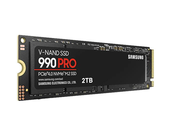 SAMSUNG SSD 990 PRO 2TB M.2 NVMe PCIe 4.0 "MZ-V9P2T0BW"