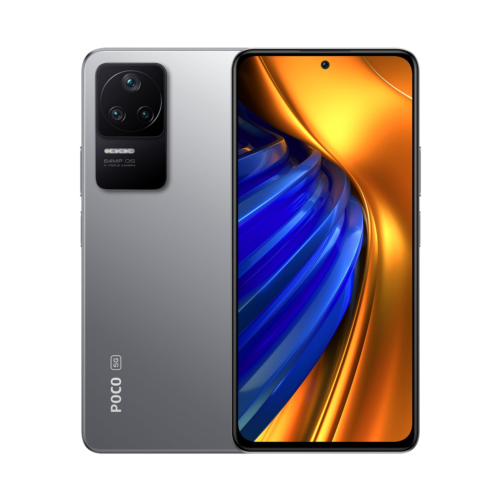 Smartphone Poco F4 128GB 6GB RAM 5G Dual SIM Moonlight Silver "MZB0BMUEU"