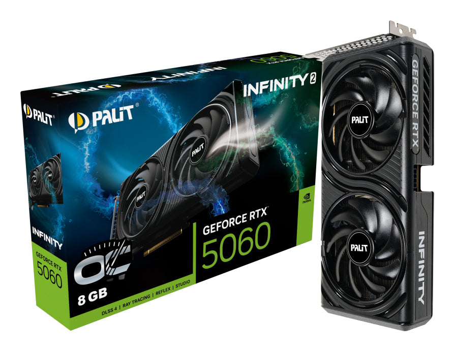 GeForce RTX 5060 Infinity 2 OC 8GB GDDR7 128-bit DLSS 4.0 "NE75060V19P1-GB2063L"