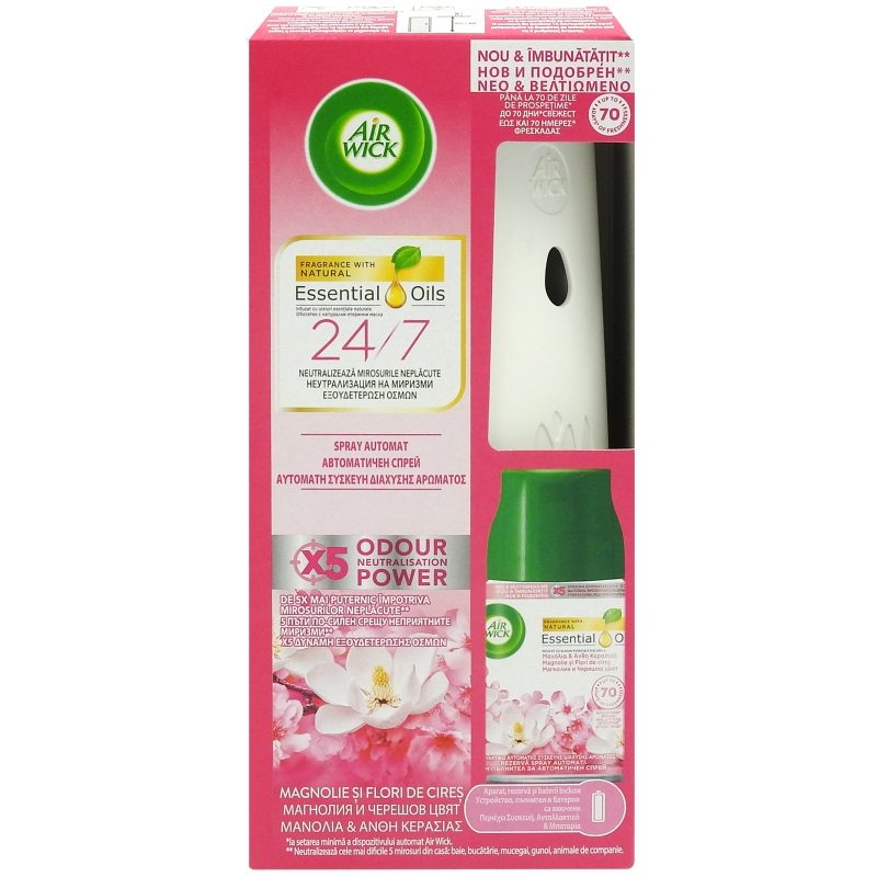 Odorizant, Airwick, Ap, Rez 250 ml Magnolie si Cirese