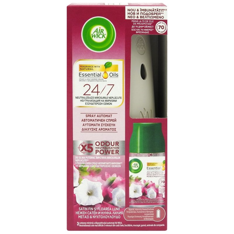 Odorizant, Airwick, Ap, Rez 250 ml Smooth Satin Moon Lily