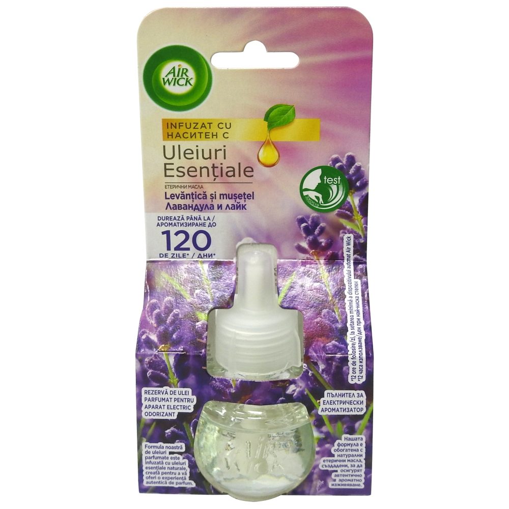 Odorizant Rezerva, Airwick, 19 ml Lavanda si Musetel
